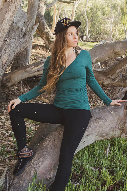 Zen Yoga Long Sleeved Top FINAL SALE