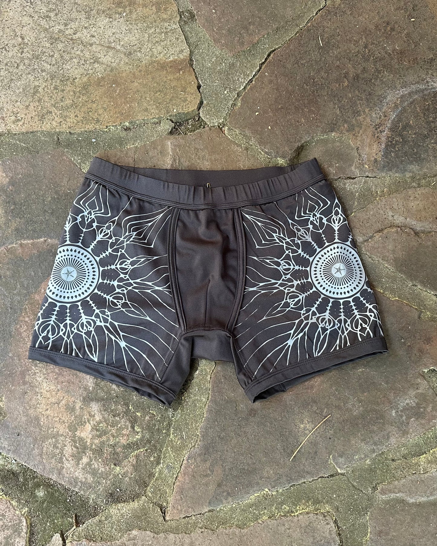 Grey swimsuit material