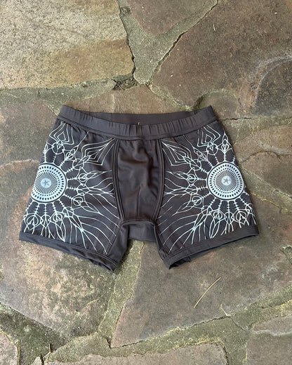Grey swimsuit material