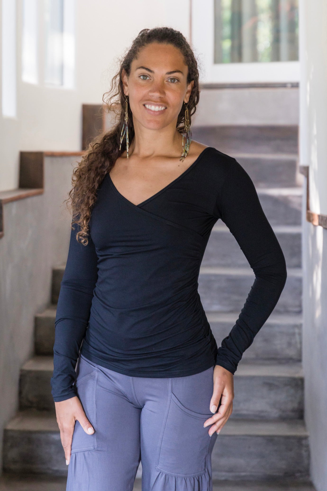 Zen Yoga Long Sleeved Top FINAL SALE