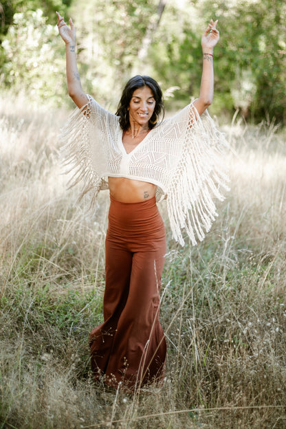 Aiya Fringe Top