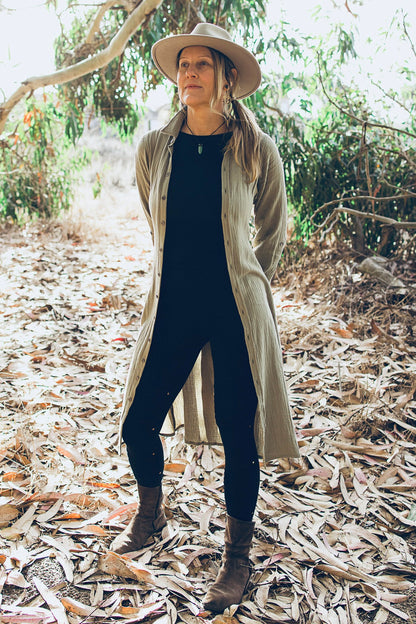Yala Double Cotton Crush Coat 