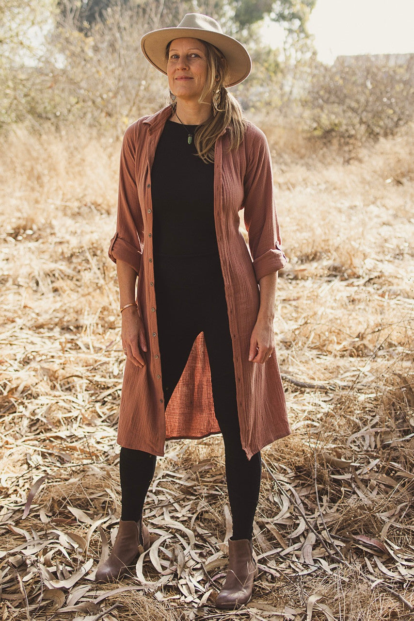 Yala Double Cotton Crush Coat 