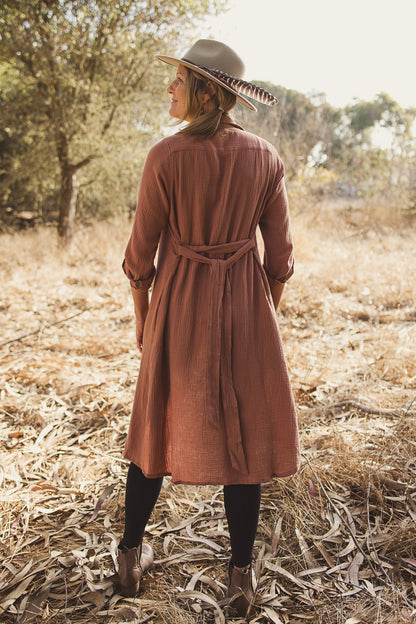 Yala Double Cotton Crush Coat 