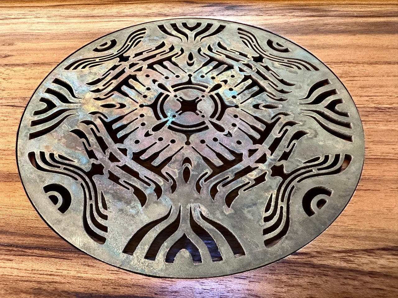 'Temple Gates' Teak Tea Altar  