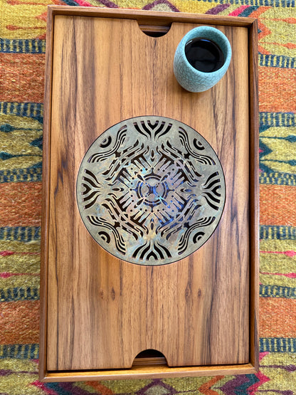 'Temple Gates' Teak Tea Altar  
