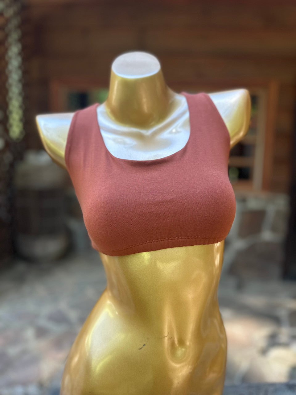 Woven Strands SCOOP Bra 