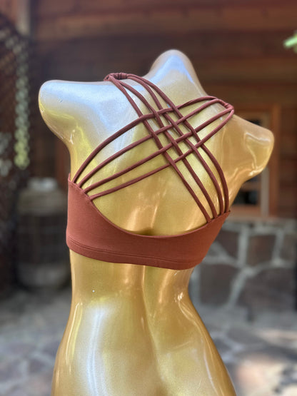 Woven Strands SCOOP Bra 