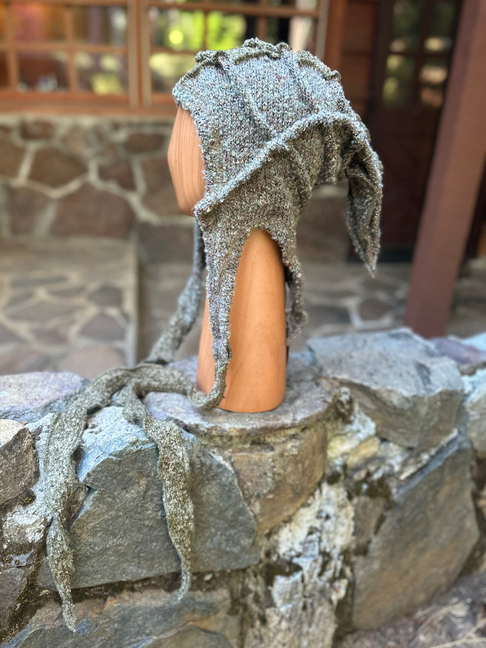 Sage Speckled Elven Tuque 