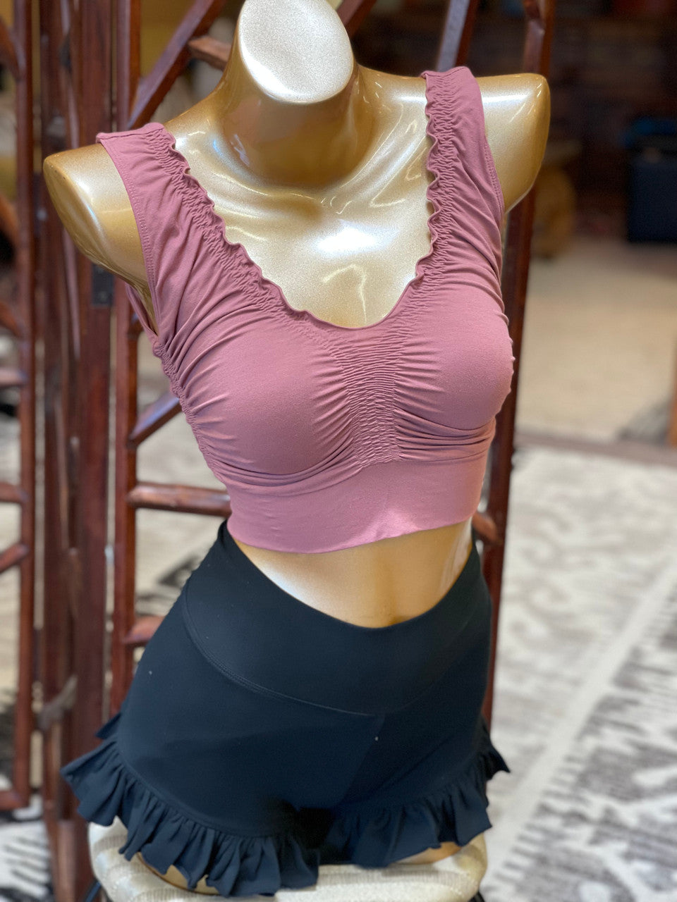 Hati Crop Top 'sleeve less' 
