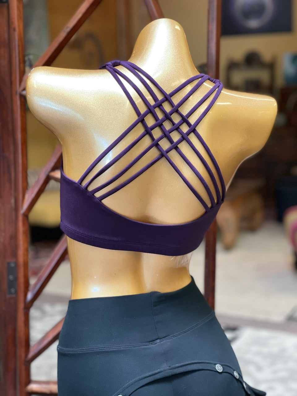 Woven Strands SCOOP Bra 