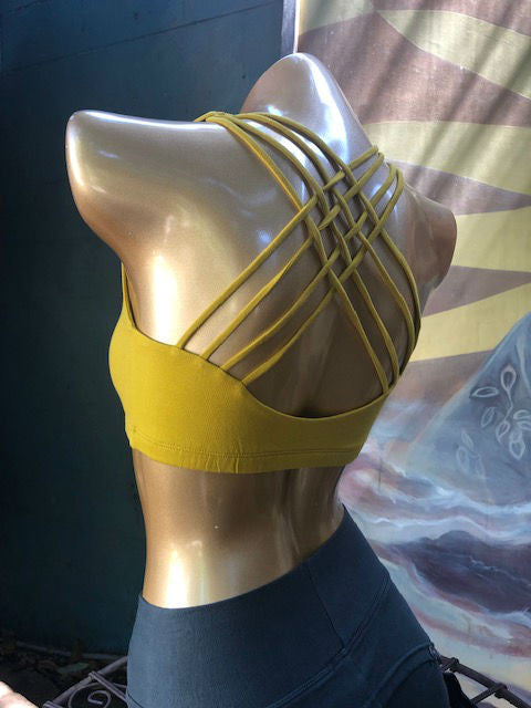 Woven Strands SCOOP Bra 