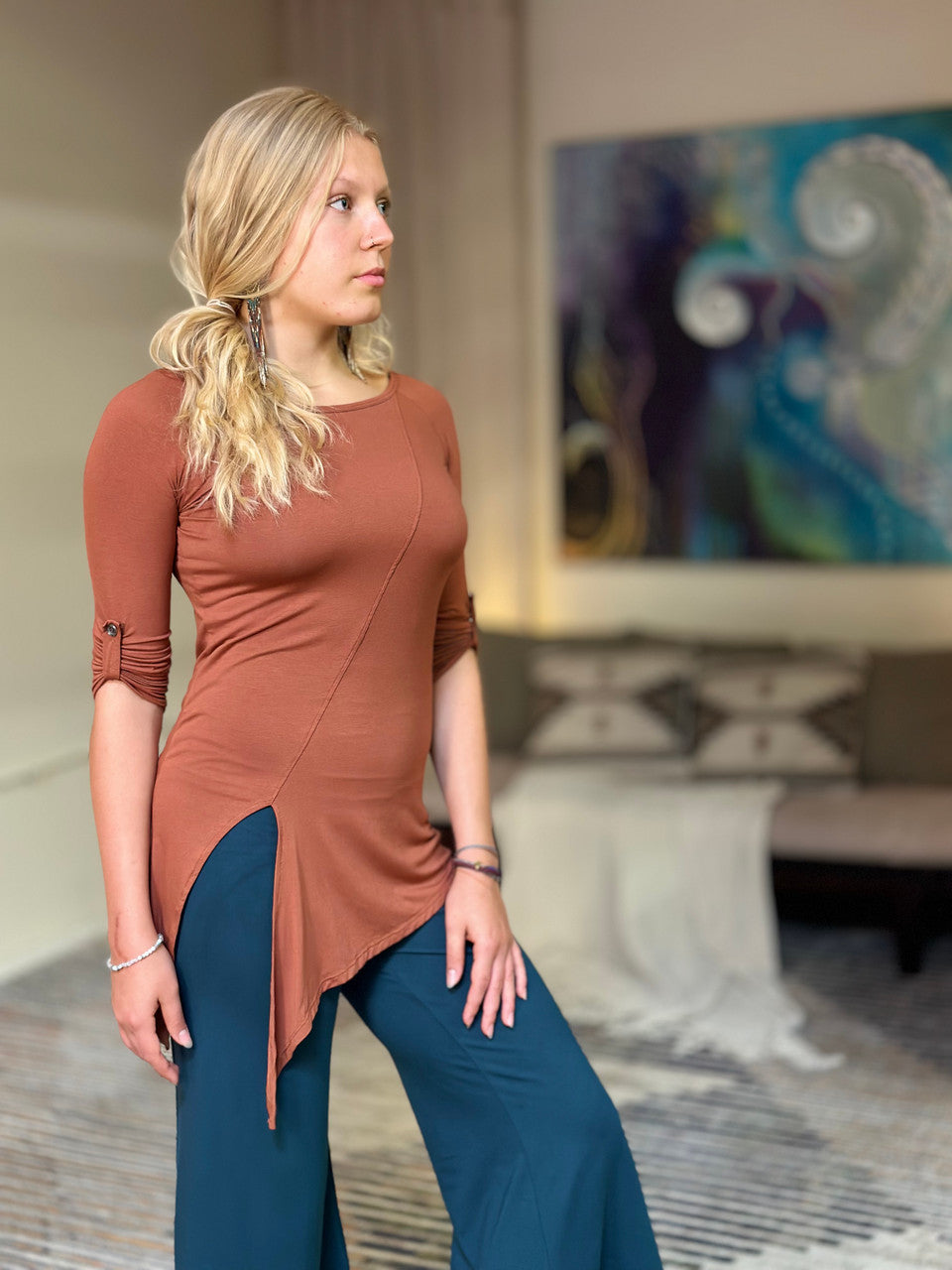 Asymmetrical Micah Top 