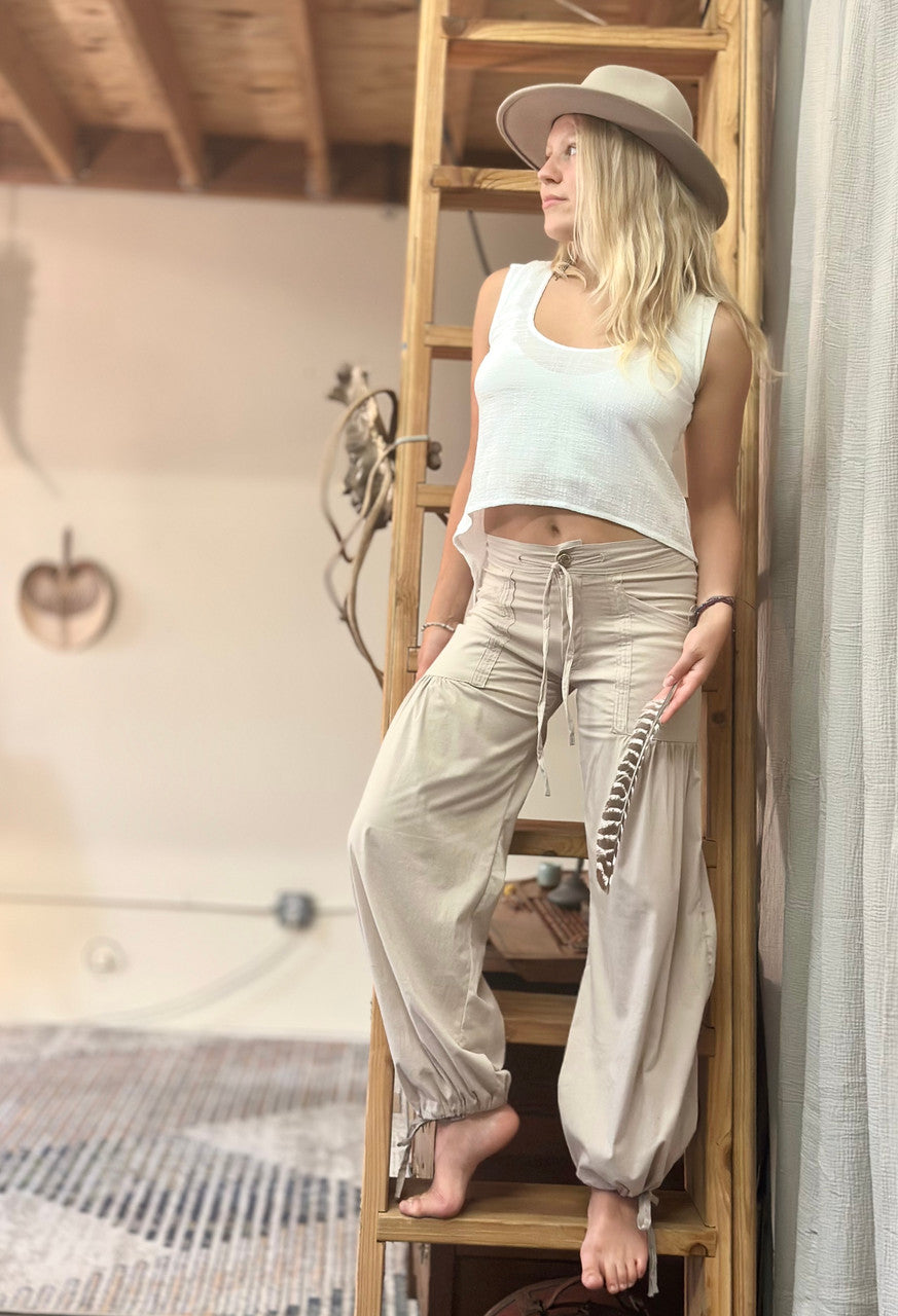 High Low Gauze Top 