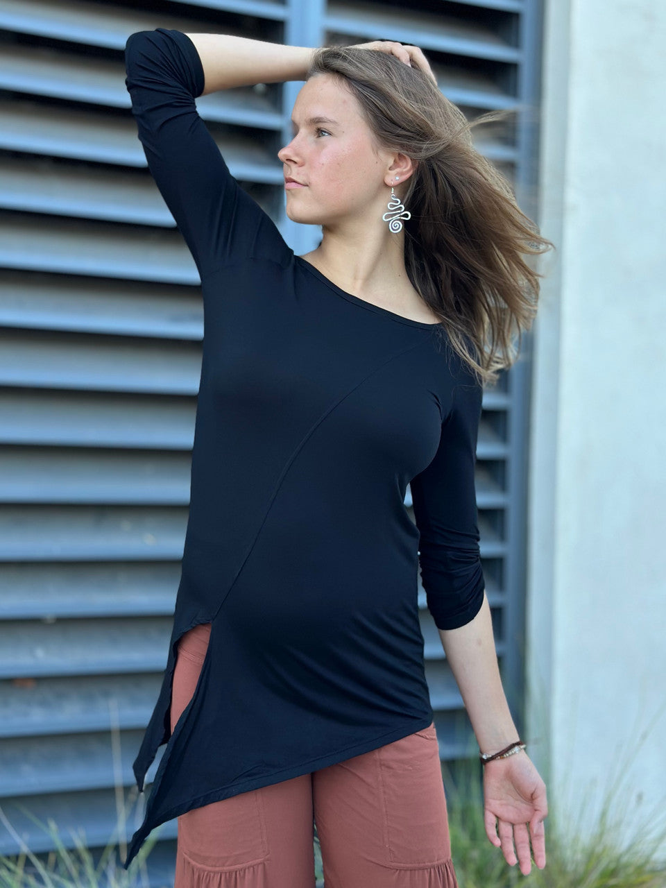 Asymmetrical Micah Top 