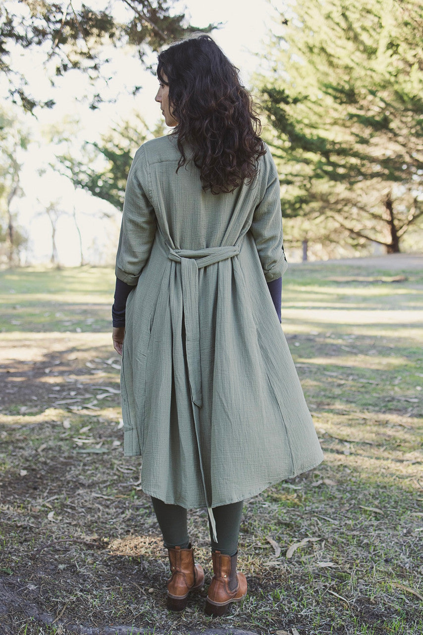 Yala Double Cotton Crush Coat 