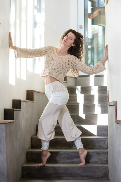 Malea long sleeve crop 