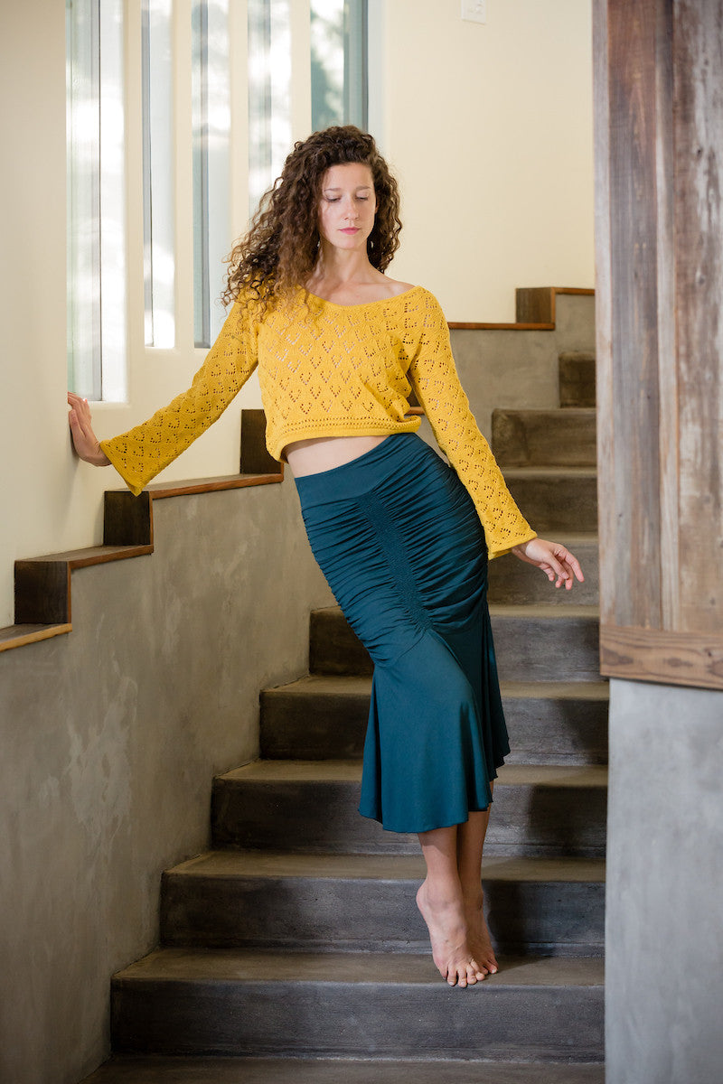 Malea long sleeve crop 