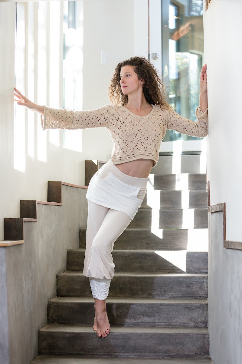 Malea long sleeve crop 