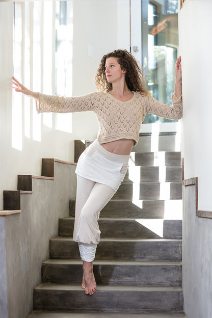 Malea long sleeve crop 