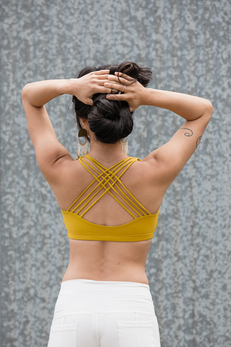 Woven Strands SCOOP Bra 